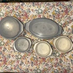 Set 5 Anchor Hocking Heat Freeze Serve Microwave Bowls Dishes Lids Med + Small. Fixed Price $14.25.