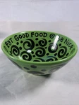 Lorrie Veasey - Our Name Is Mud Pottery New York City Bowl. Fixed Price $24.99.