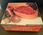 Boston Warehouse 16OZ Salsa Server With Ladle And Original Box. Fixed Price $6.99.