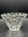 Fitz Floyd Lead Crystal Bowl From Czech Republic Etched F&f Candy Dish Thick. Fixed Price $49.99.