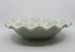 Coton Colors Speckled Rabbit Ruffle Best Bowl -12" 7/8" In Box 0408J. Fixed Price $39.98.