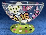 Lolita Sweet 16" Love My Sundae Bowl 12 Oz Ice Cream Dish 4.75" Dia. Fixed Price $25.00.