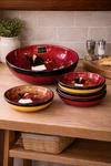 Certified International Bistro 13" Serving Bowl & 4 Pasta/soup Set. Fixed Price $109.65.