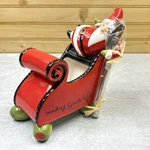 Mud Pie Christmas Santa Dip Bowl Spreader Knife Set Ceramic Holiday Serving Dish. Fixed Price $16.95.