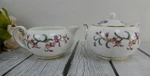 Vintage Wedgwood " Devon Sprays Sugar Bowl And Creamer W4076. Fixed Price $29.99.