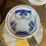 Mino Ware Japanese Ceramic Blue Rice Bowl. Fixed Price $11.25.