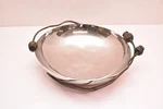 Michael Aram Polished Stainless Steel Poppy Pomegranate 10.5 Serving Bowl Lg. Fixed Price $115.50.