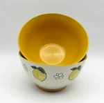 Spectrum Designz Lemon Bloom 6 Cereal Bowl Set Of 2 New. Fixed Price $42.72.