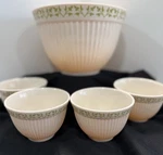 Paula Deen Fall Harvest Melamine Mixing 4 Qt & Ramekin Bowls Matching Set. Fixed Price $22.00.
