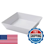 American Metalcraft MELSQ10 Melamine Bowl Square-shallow 64 Oz.. Fixed Price $53.20.