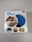 New 2017 Obol Original Never Soggy Blue Cereal Bowl Us Made Sensory Spiral Slide. Fixed Price $16.99.