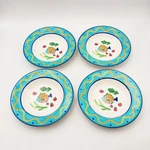 Set Of Studio Nova Ocean Collage Rimmed Soup -cereal -pasta Bowls 1/4 CA059. Fixed Price $46.50.