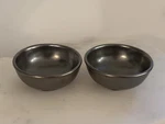 Juliska Pewter Stoneware Nut Berry Condiment Bowl 4" X 1.75 Set Of 2. Fixed Price $30.00.