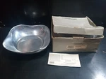 Wilton Armetale Boston Medium Serving Bowl, Square, 9-INCH Original Box. Fixed Price $25.32.