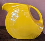 Fiesta Daffodil Yellow Large 67OZ Disk Pitcher Nwt Homer Laughlin. Fixed Price $45.00.