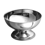 Stainless Steel Ice Cream Bowl Metal Pudding Cups Salad Dessert Holder Snack .... Fixed Price $29.61.
