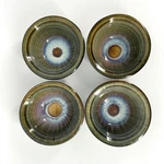 Bill Campbell Studio Art Pottery Small Rimmed Bowls 5 Set Of 4. Fixed Price $159.99.
