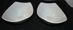 2 Each Overandback On The Side Porcelain Bowls. Fixed Price $29.95.