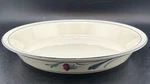 Lenox Chinastone Poppies Blue Round Vegetable Serving Bowl 9 3/4" Excellent. Fixed Price $27.94.