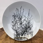 Vintage Vera For Mikasa The Birches Black L1078 Japan 5/8 Soup Bowl Lot Of 9. Fixed Price $16.00.