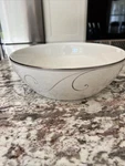 Noritake Fine Porcelain Platinum Wave Vegetable Bowl. Fixed Price $60.00.