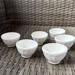 Anthropologie The Latte Stoneware Mini Nut Bowl (6) Amelie Edition: White. Fixed Price $39.99.