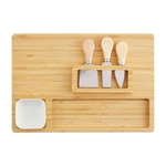 Mud Pie E2 Dip 2" X 3", Utensils And Wood Board 11.5" 14.25" Set 47500222. Fixed Price $37.59.