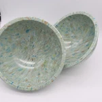Vtg Mcm #118 10 Texas Ware Confetti Bowl Lot 2 Brown Blue Speckled Melamine. Fixed Price $89.99.