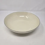 Htf Lenox Vegetable Serving Bowl Large Round Cream Silver Trim 3473 -X520 Rare. Fixed Price $49.99.