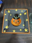 Dennis East Halloween Pumpkin Chip Dip Appetizer Serving Party Platter Square. Fixed Price $28.80.