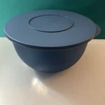 Tupperware Impressions Bowl Large Mixing Salad 4.3L / 18 Cup Blue New. Fixed Price $30.99.