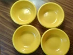 Vintage 1970S Rubbermaid Yellow Gold Bowl #3836. Fixed Price $19.99.