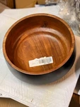 The Cellar Wood Salad Bowl Black/brown. Fixed Price $55.00.