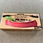 Boston Warehouse Canoe Dip Bowl & Spreader Set. Fixed Price $20.00.