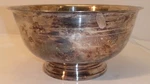 Vintage Gorham 10-1/4" Inch Silver Plated YC784 Footed Serving Bowl. Fixed Price $20.00.