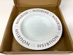 Pampered Chef Round For The Heart Nourish Soup Bowl #2949 From 2014 Nos New. Fixed Price $9.99.