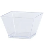 Lillian Tablesettings Plastic 8 Oz Clear Rectangles Servingware Pack Of.... Fixed Price $11.99.