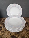 Set Of 8 Savoir Vivre Celina Soup Bowls #Y0010 Octagon. Fixed Price $71.99.