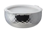 Bon Chef 9319DI Stainless Steel Wall Diamond Llection Wave Bowl With. Fixed Price $142.16.