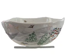 Juliska Berry & Thread North Pole Scalloped Edge 10" Serving Bowl Christmas. Fixed Price $119.00.
