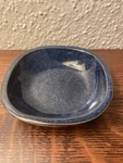 Danish Mcm Stoneware: Hjorth, Bornholm, Erik Era, Low Blue Bowl, 1950S. Fixed Price $120.00.