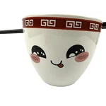 Bop Tso Hungry Japanese Dinnerware Set 16-OUNCE Ramen Bowl, Chopsticks.. Fixed Price $22.37.