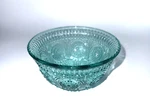 The Pioneer Woman Adeline Teal Emboss Glass Dessert Bowl Turquoise. Fixed Price $15.00.