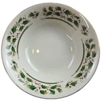Royal Limited Holly Holiday 6.5 Inch Coupe Bowl-cereal, Soup, Salad. Fixed Price $25.00.