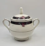 Noritake Ivory China Etienne 7260 Covered Sugar Bowl Japan. Fixed Price $20.00.