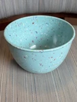 Zak Designs Confetti Bowl Robin's Egg Blue Melamine Cereal Soup 5" Small. Fixed Price $24.98.