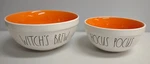 Rae Dunn Witch's Brew & Hocus Pocus Bowls Set. Fixed Price $35.00.