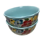 The Pioneer Woman Sweet Romance Blossoms 6.4 Soup/cereal Bowls Lot Of 2. Fixed Price $19.95.