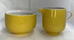 1970S Premiere Colorama D7300 Yellow Sugar & Creamer Set (no Lid). Fixed Price $17.50.