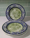 Pier 1 Set Of 4 Soup/salad/pasta Bowls No Chips Or Cracks. Fixed Price $45.00.